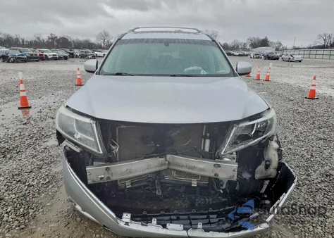2013 Nissan Pathfinder S from USA, damaged, VIN 5N1AR2MM6DC624551